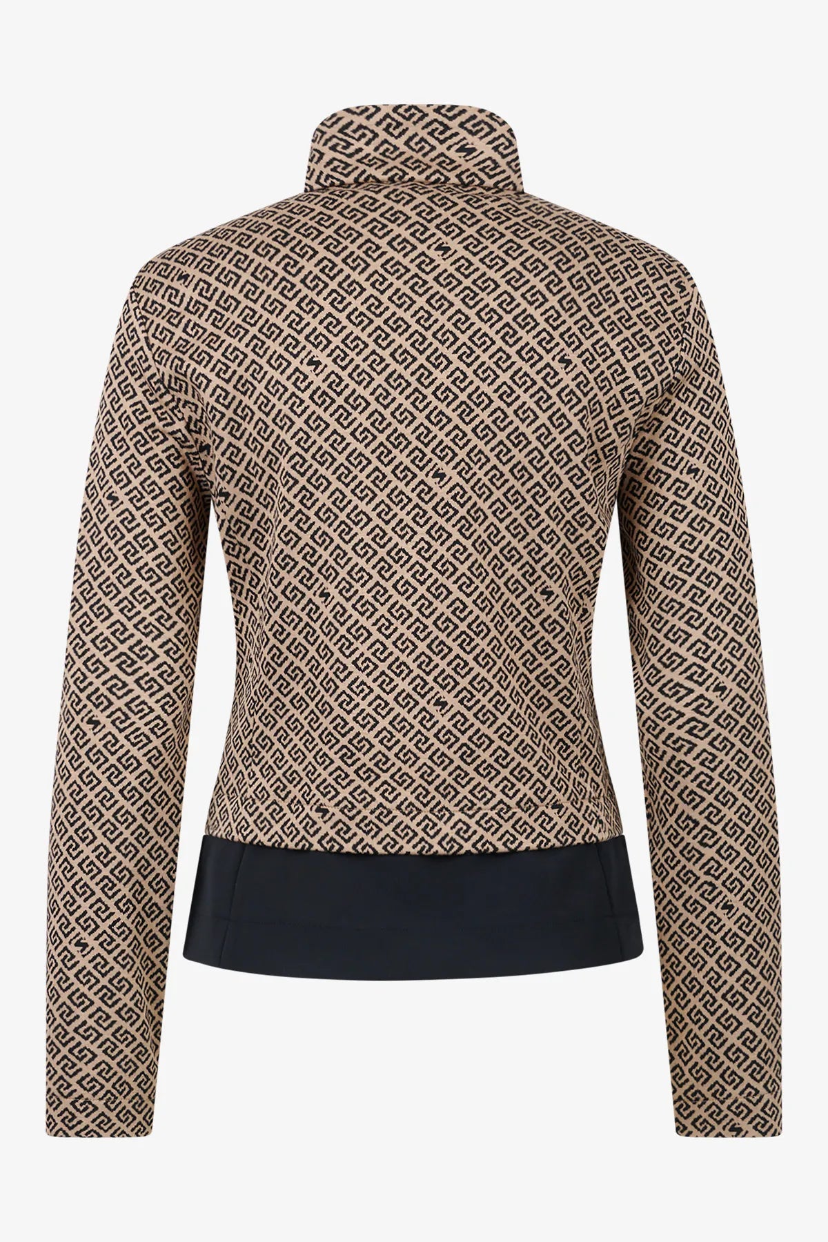Jacke mit grafischem Jacquard-Dessin 02