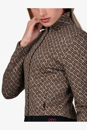 Jacke mit grafischem Jacquard-Dessin 06