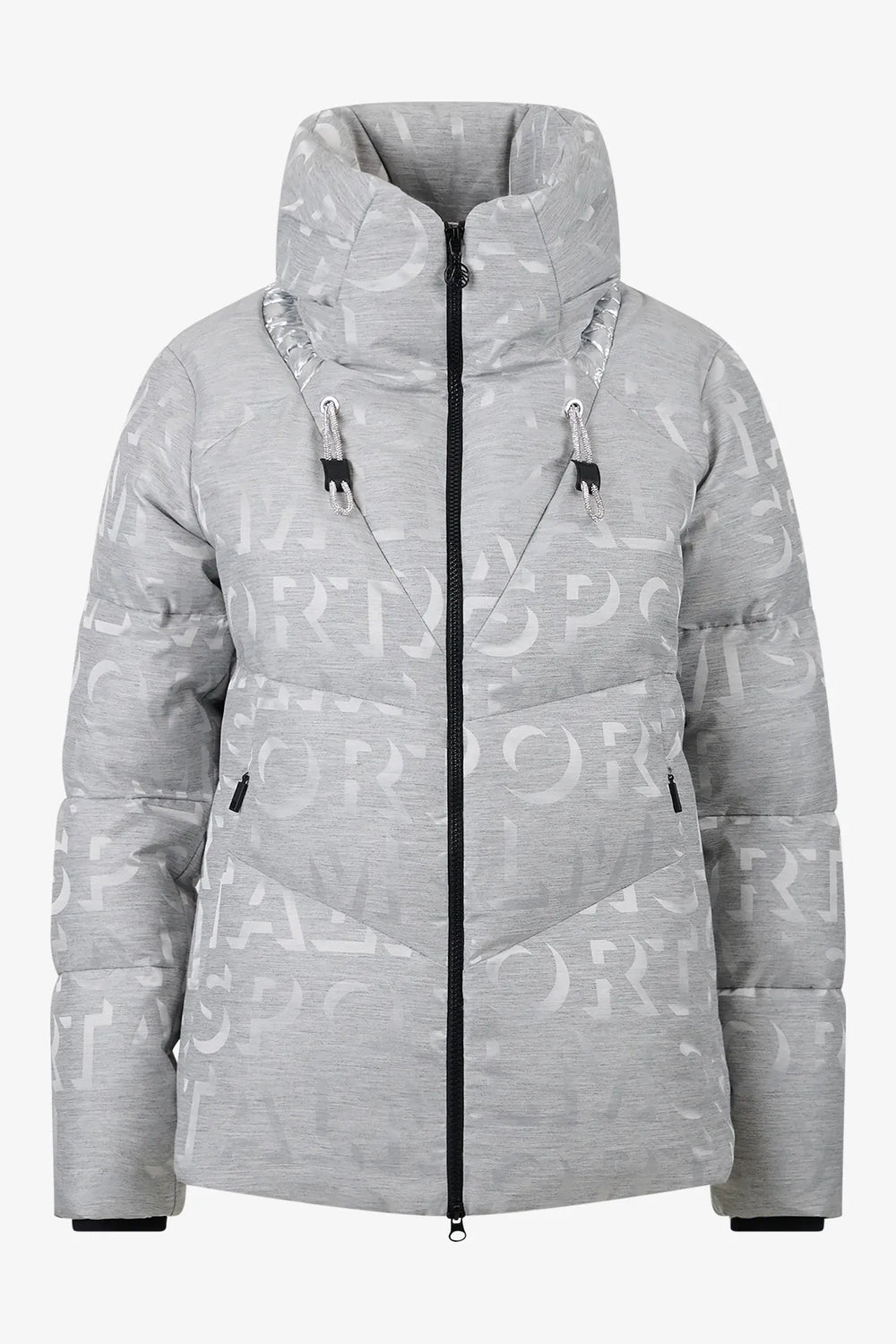 Daunenjacke im Jacquard-Dessin 01