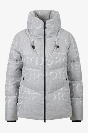 Daunenjacke im Jacquard-Dessin 01