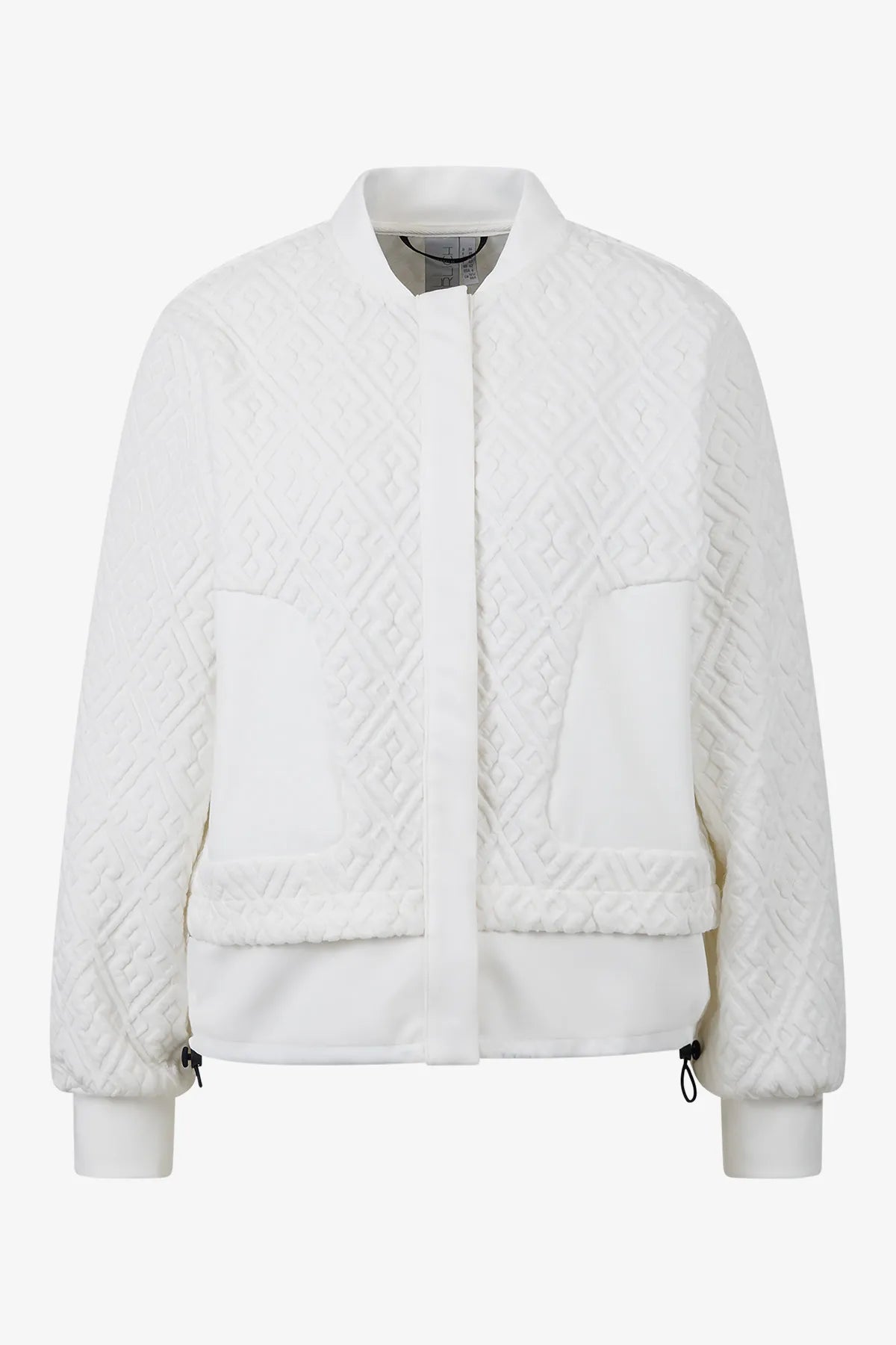 Raffinierte Fleece-Jacke mit Prägung 01