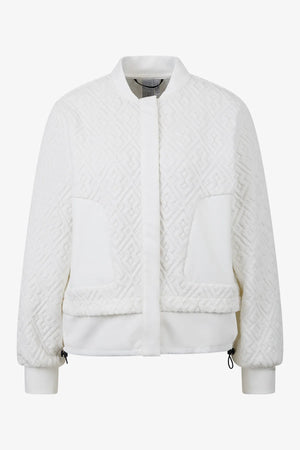 Raffinierte Fleece-Jacke mit Prägung 01