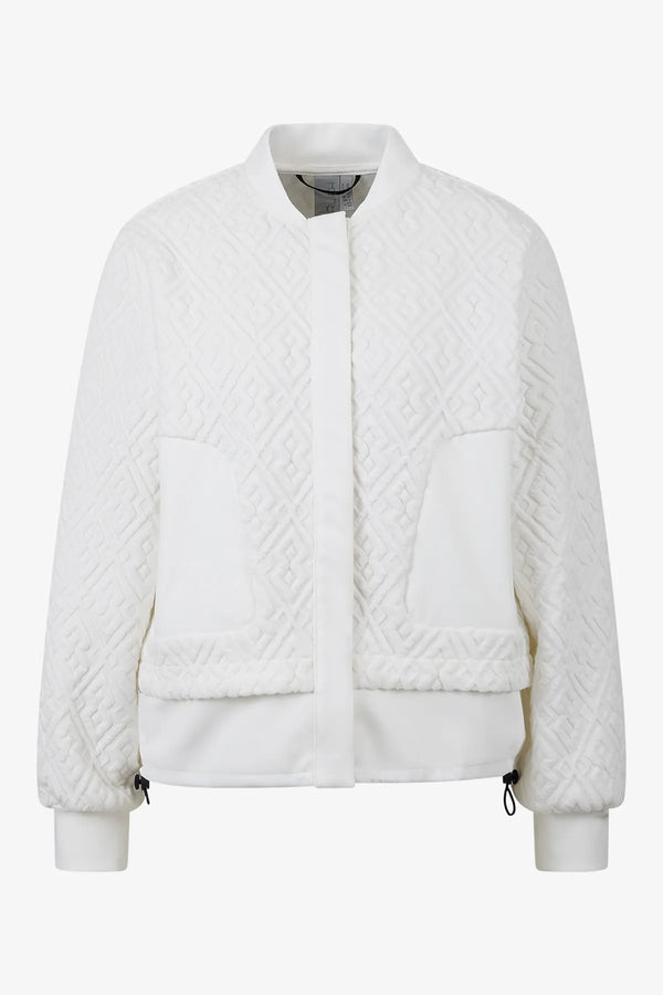 Raffinierte Fleece-Jacke mit Prägung 01