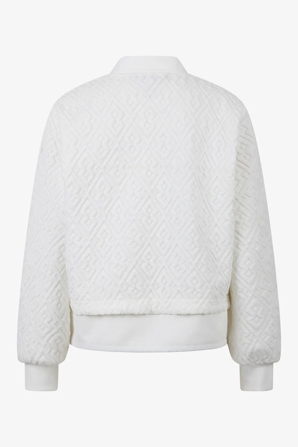 Raffinierte Fleece-Jacke mit Prägung 02