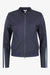 Kurze, feminine Stehkragen-Jacke 01