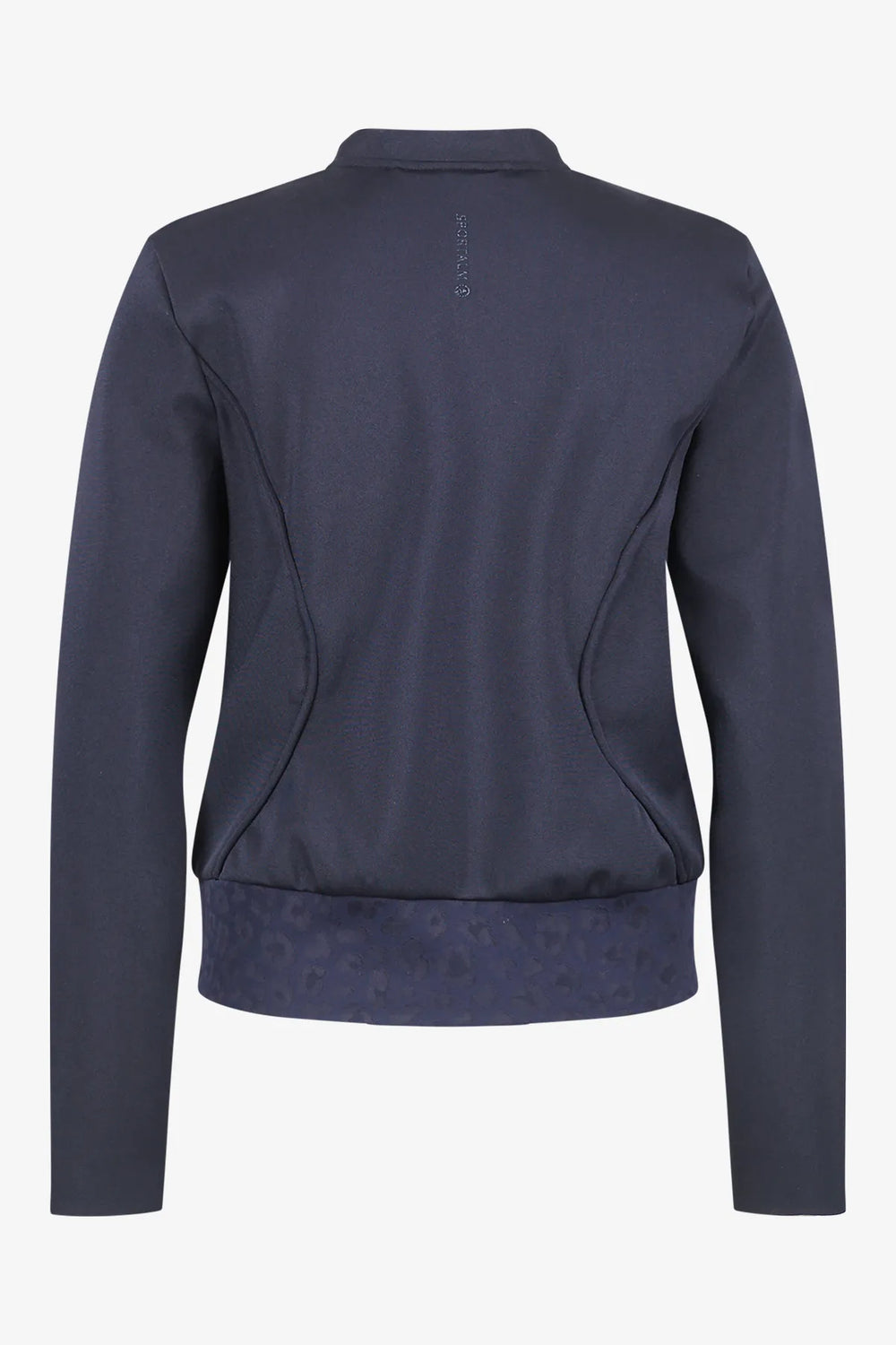 Kurze, feminine Stehkragen-Jacke 01