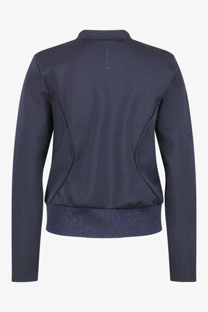 Kurze, feminine Stehkragen-Jacke 02