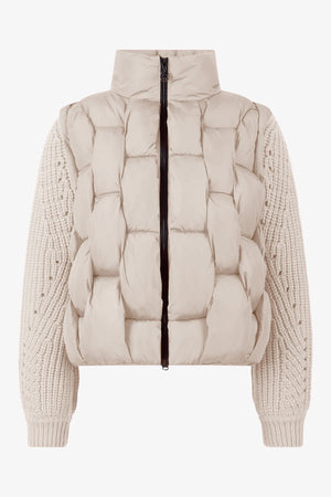 Jacke aus geflochtenem Nylon 01