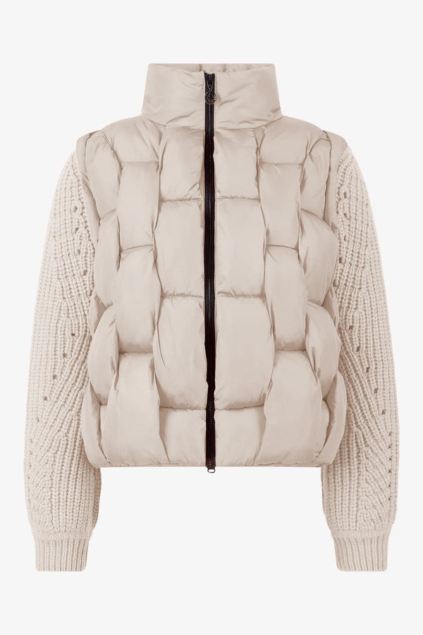 Jacke aus geflochtenem Nylon 01