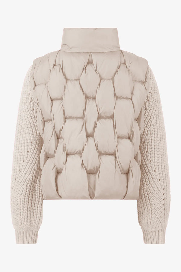 Jacke aus geflochtenem Nylon 02