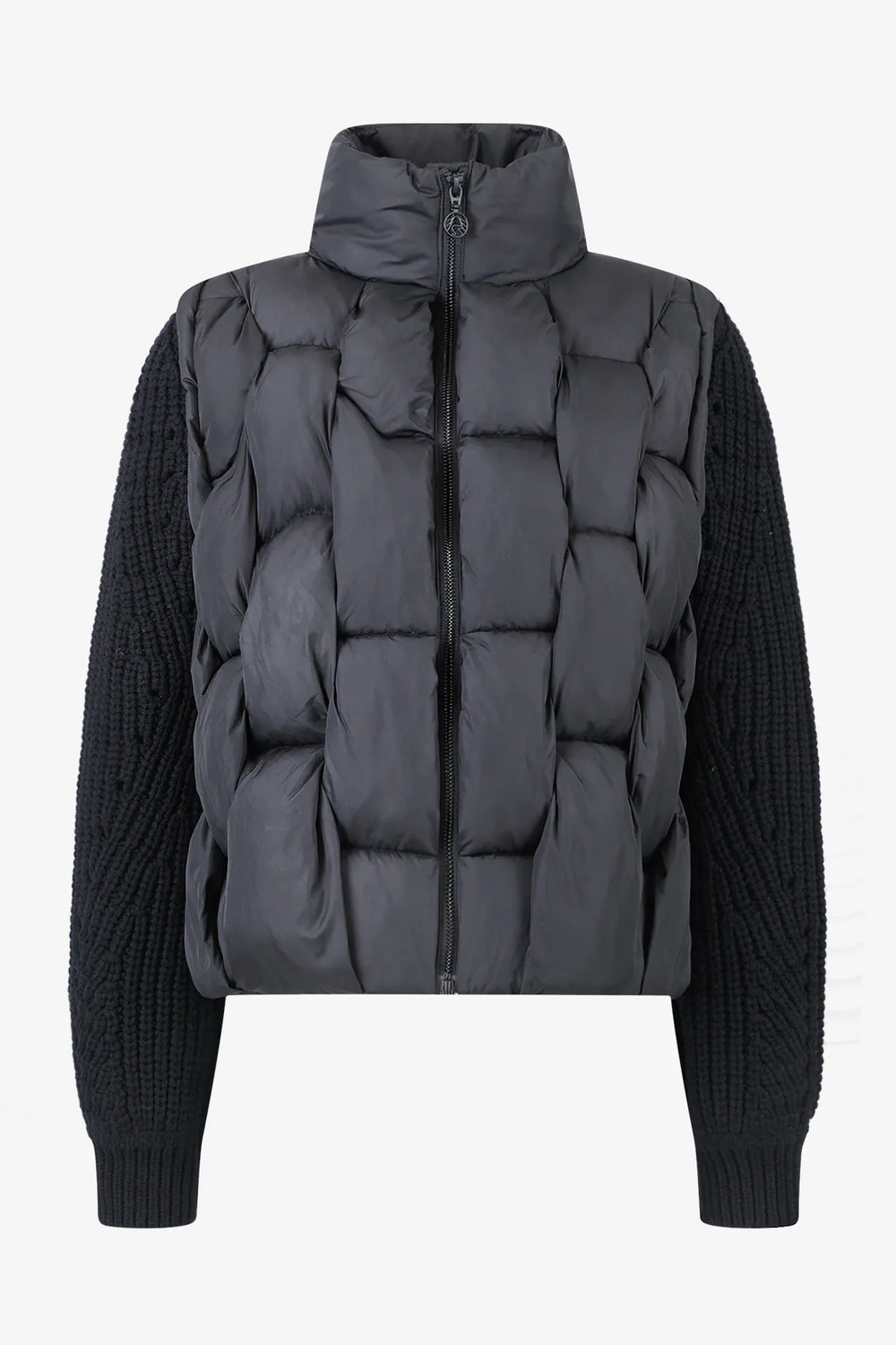 Jacke aus geflochtenem Nylon 01