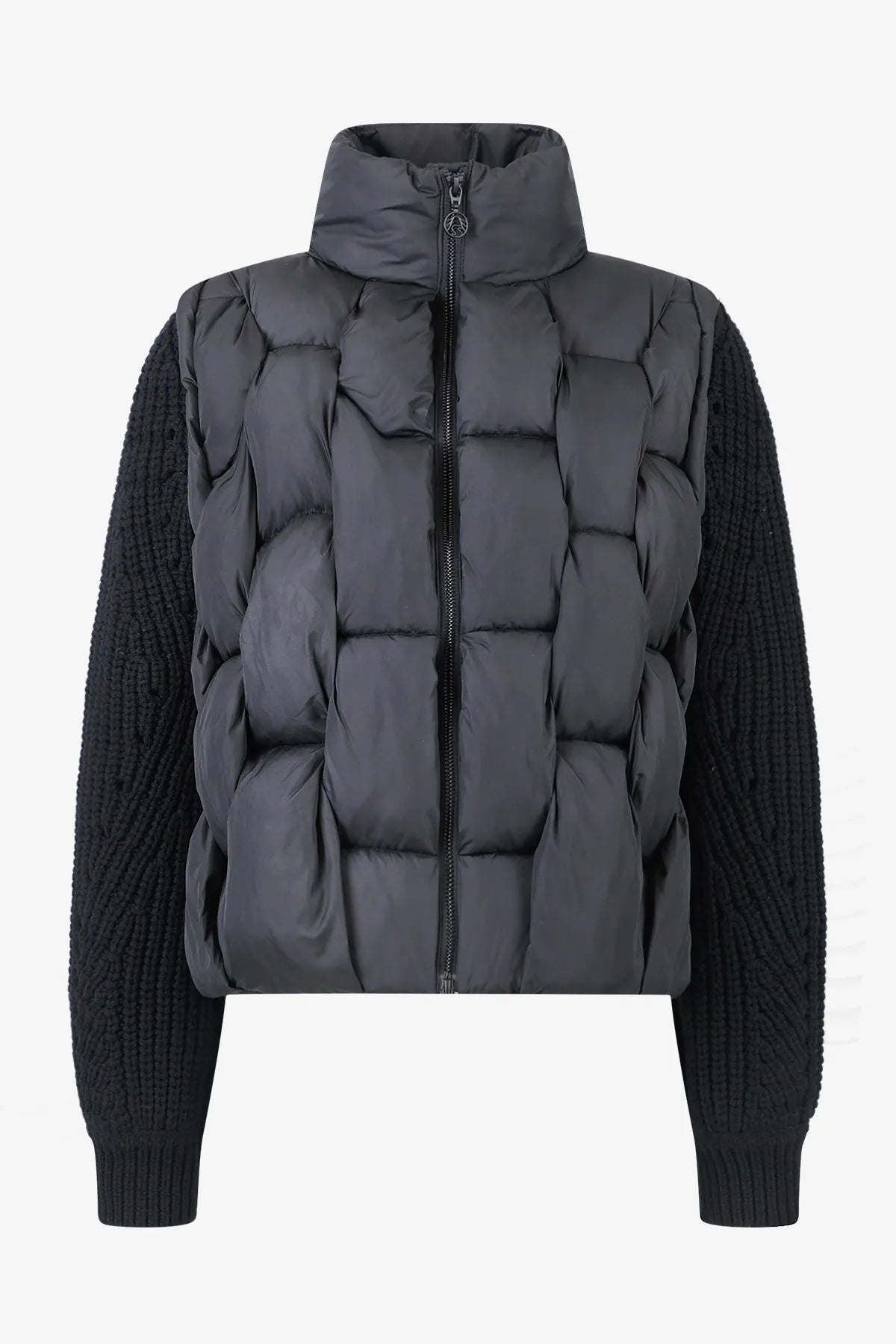 Jacke aus geflochtenem Nylon 01