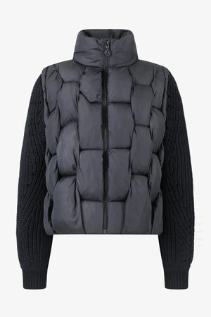 Jacke aus geflochtenem Nylon 01