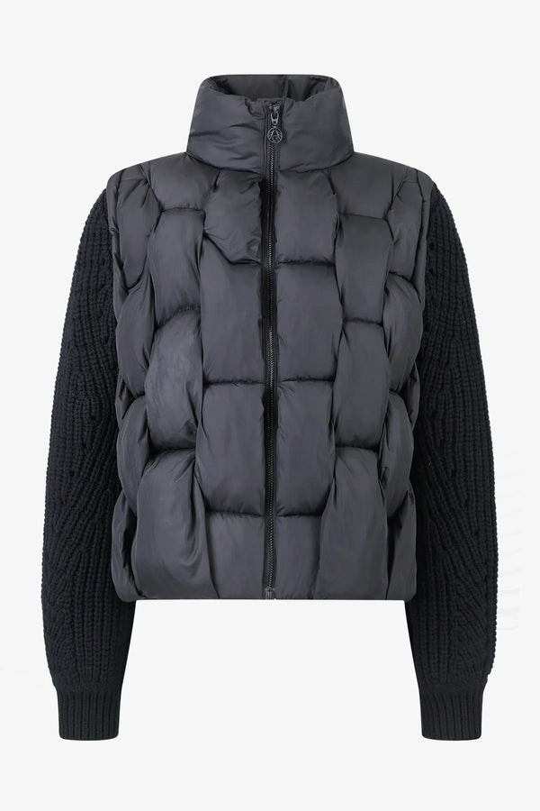 Jacke aus geflochtenem Nylon 01