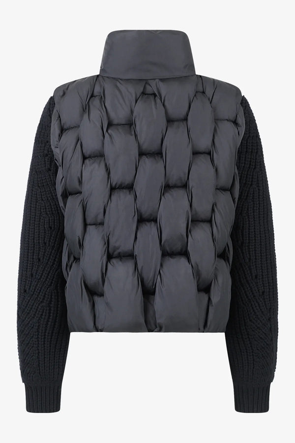 Jacke aus geflochtenem Nylon 02