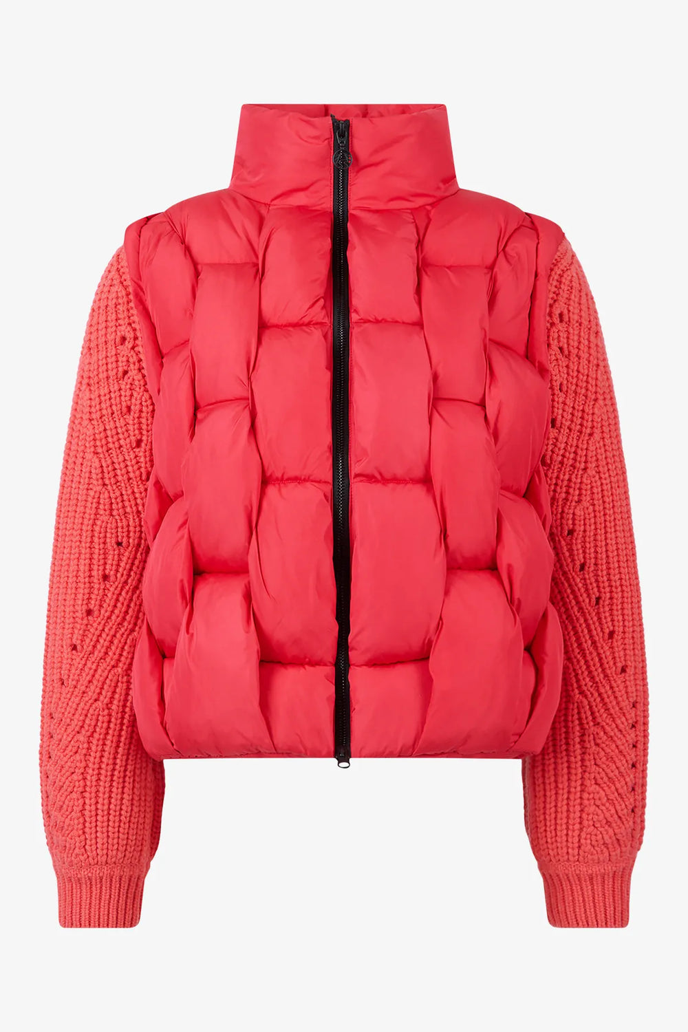 Jacke aus geflochtenem Nylon 01