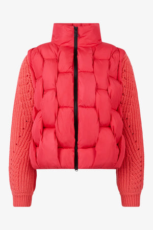 Jacke aus geflochtenem Nylon 01