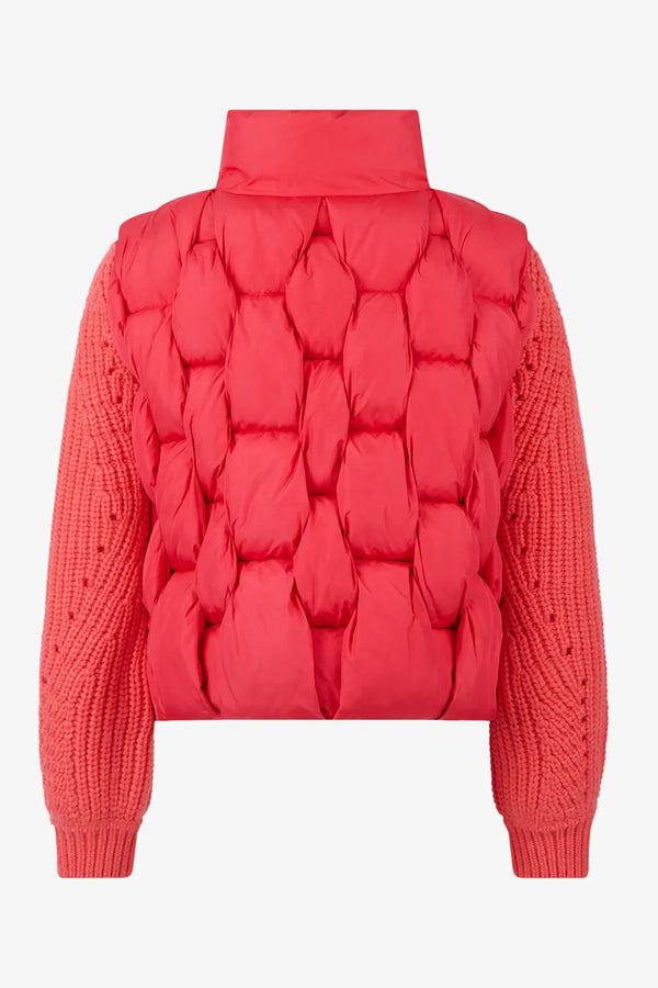 Jacke aus geflochtenem Nylon 02