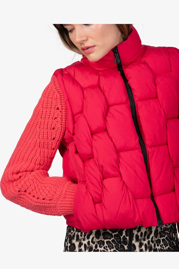 Jacke aus geflochtenem Nylon 06