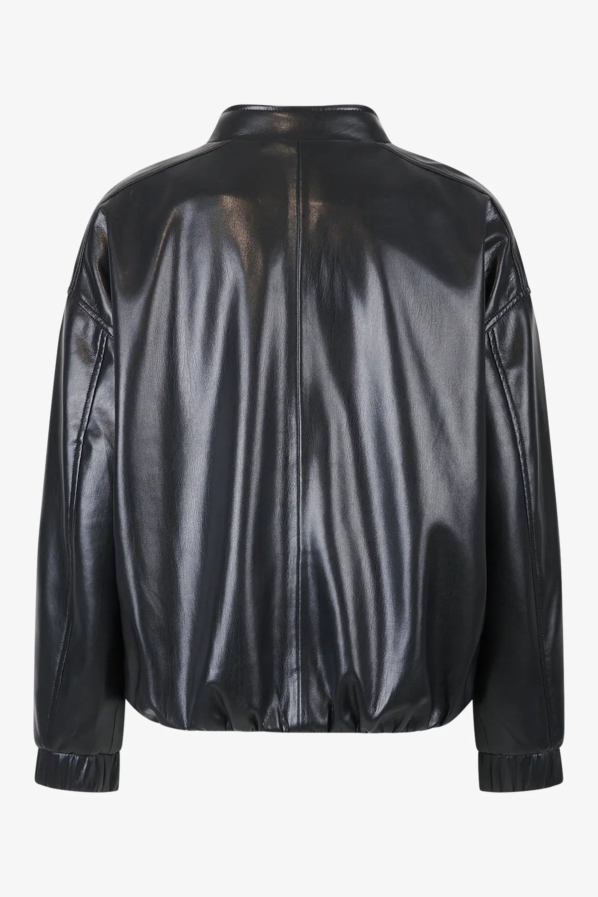 Blouson-Jacke aus Kunstleder 02