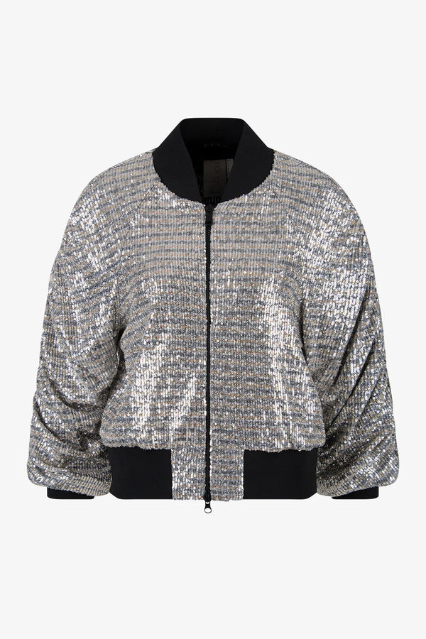 Glamouröse Bomber-Jacke 01