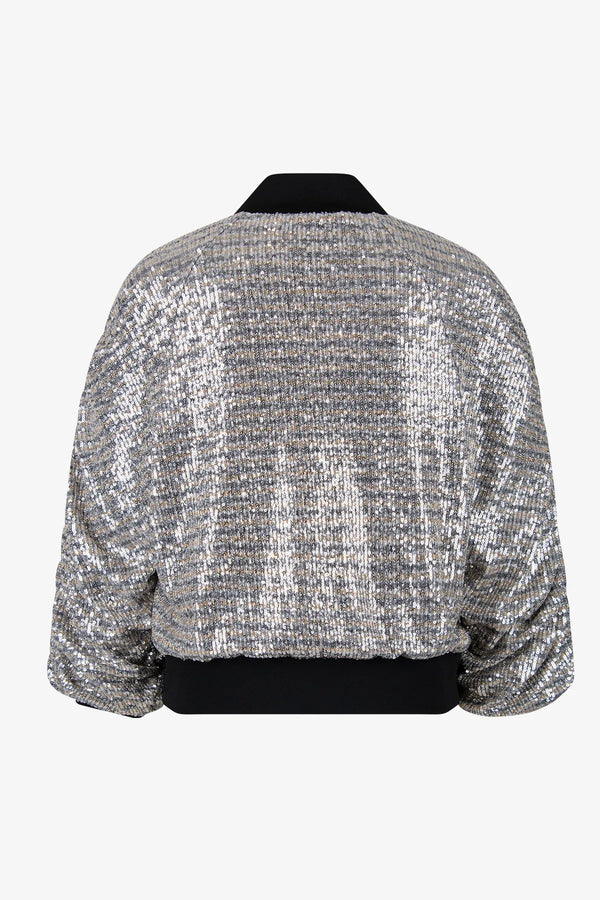 Glamouröse Bomber-Jacke 02