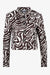 Jacke mit Stehkragen im Zebra-Dessin 01