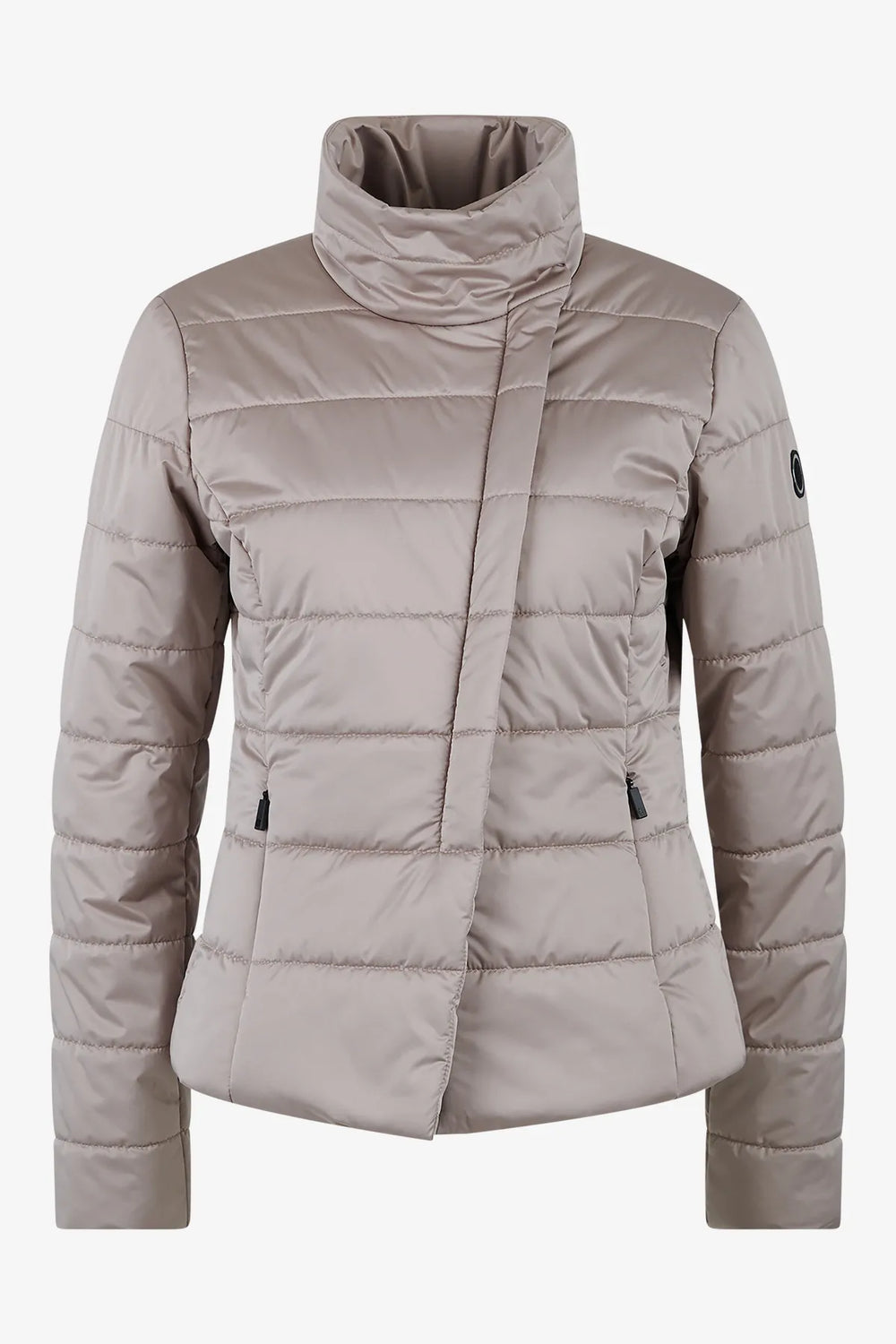 Wattierte Jacke im Biker-Style 01