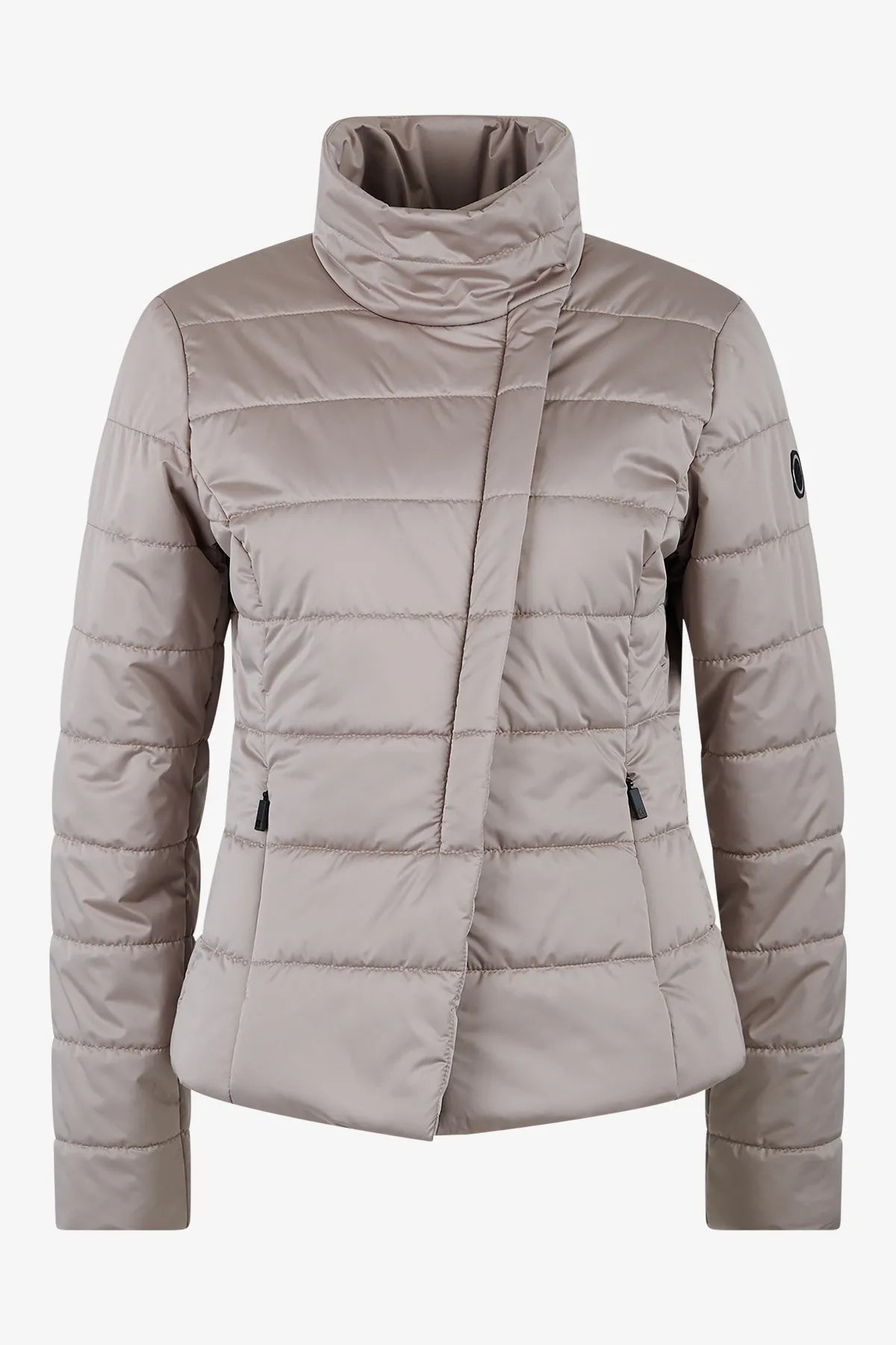 Wattierte Jacke im Biker-Style 01