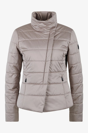 Wattierte Jacke im Biker-Style 01