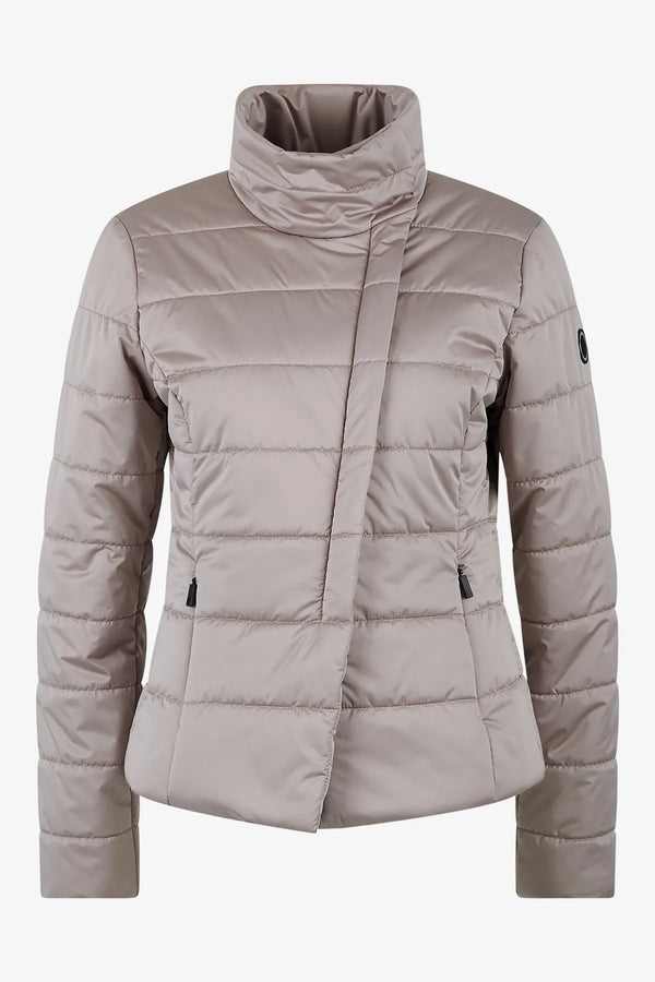 Wattierte Jacke im Biker-Style 01