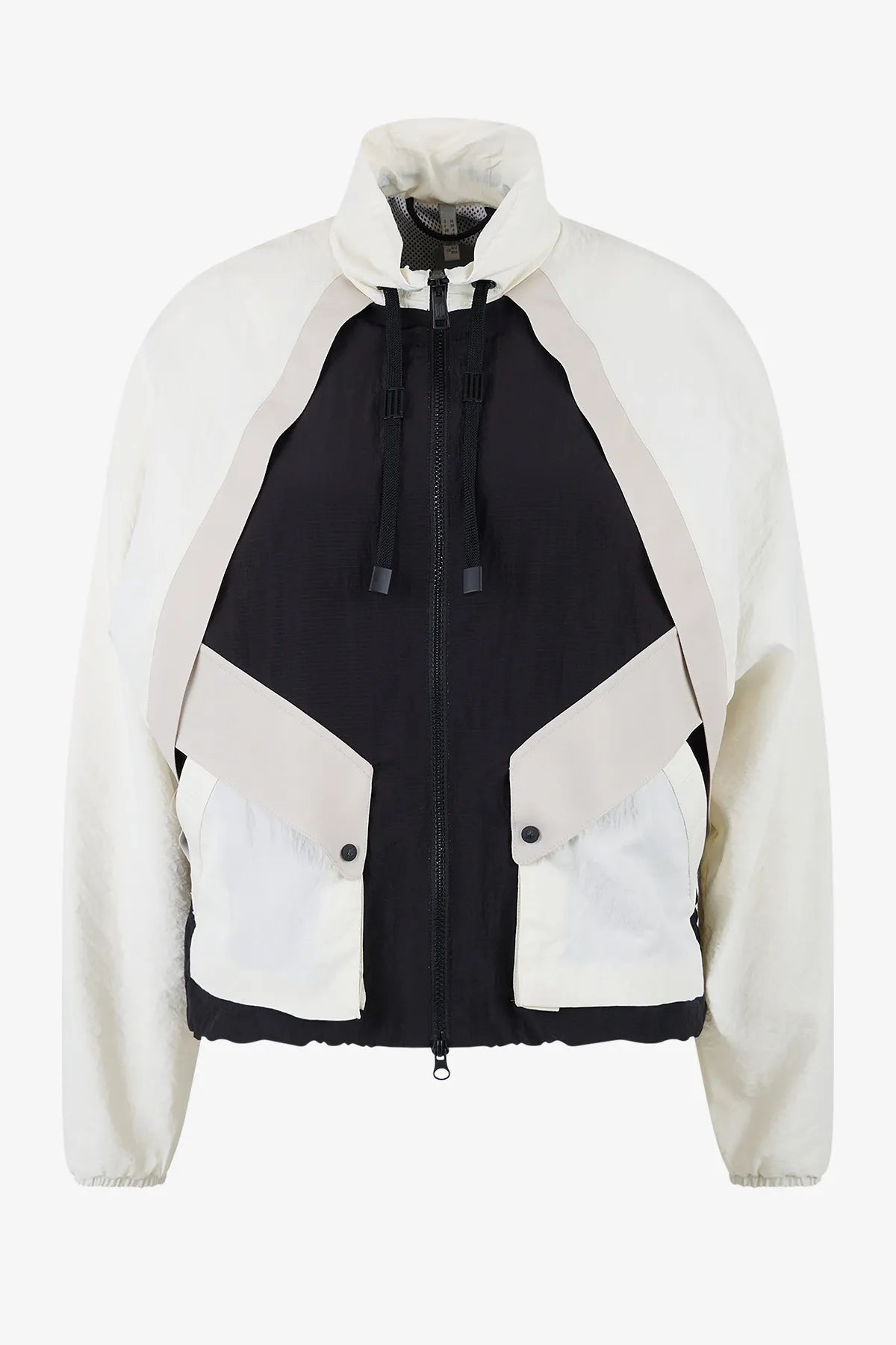Kurze, avantgardistische Oversized-Jacke 01