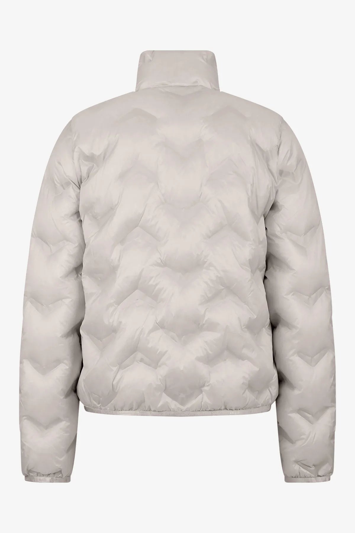 Daunenjacke mit Zackenprägung 02