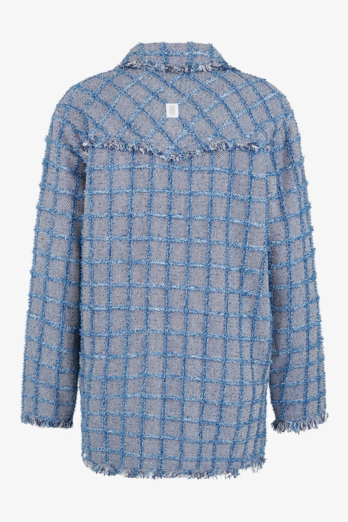 Jeanshemd aus Baumwoll-Jacquard 02