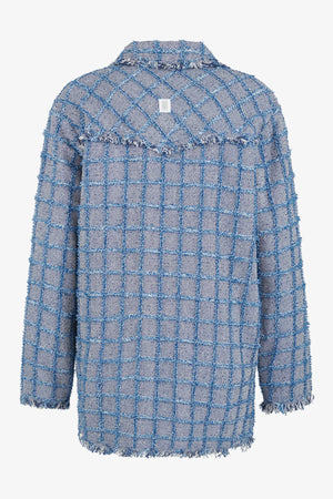 Jeanshemd aus Baumwoll-Jacquard 02