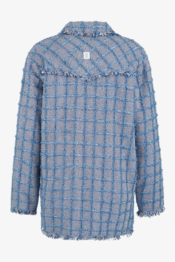 Jeanshemd aus Baumwoll-Jacquard 02