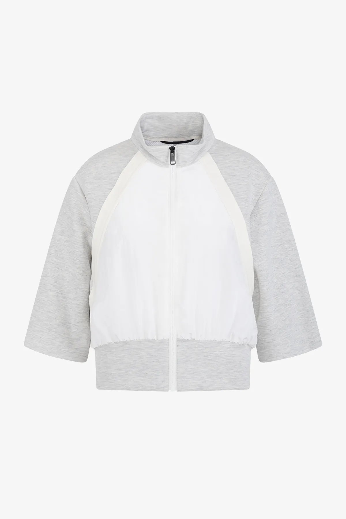 Oversize-Sweatjacke mit Rücken-Stickerei 01