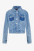Patch-Jacke mit modernem Denim-Mix 01