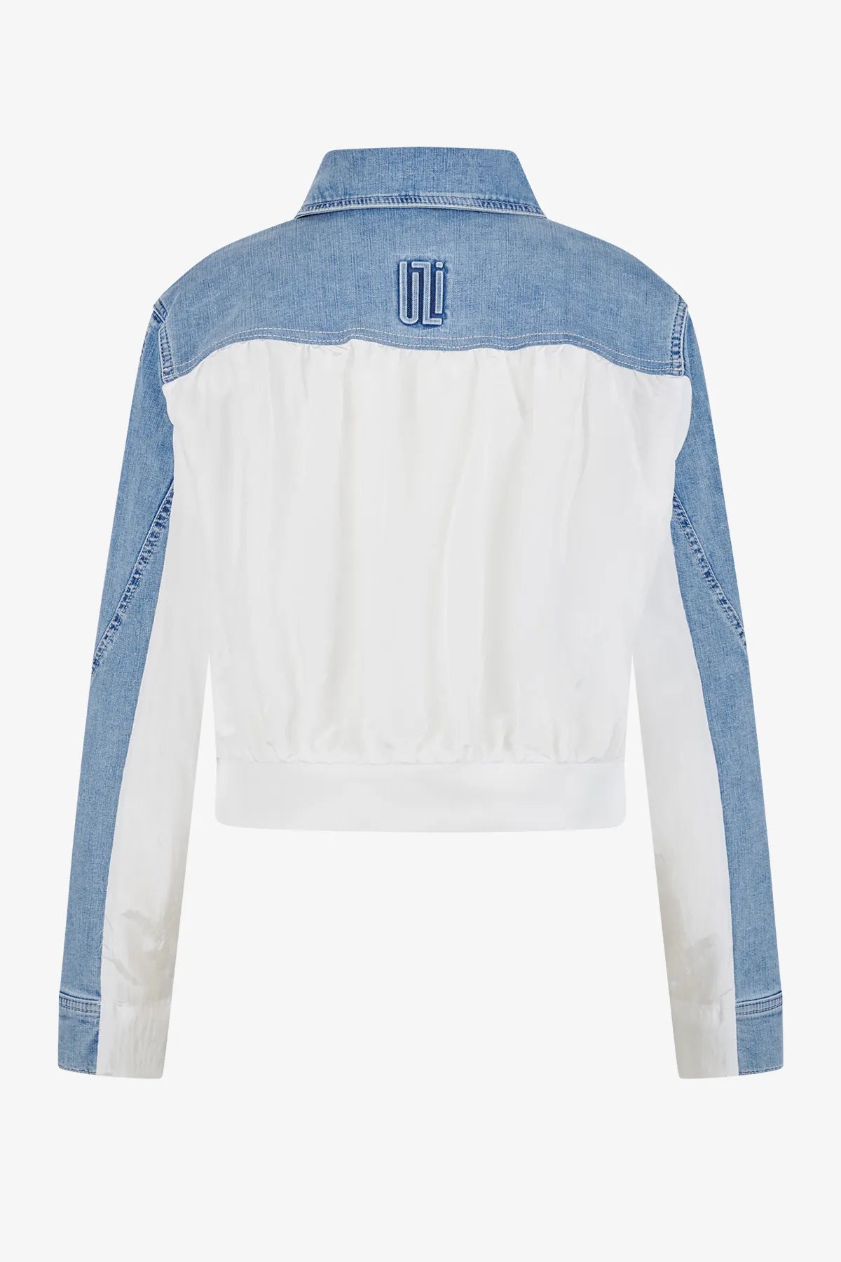 Patch-Jacke mit modernem Denim-Mix 02