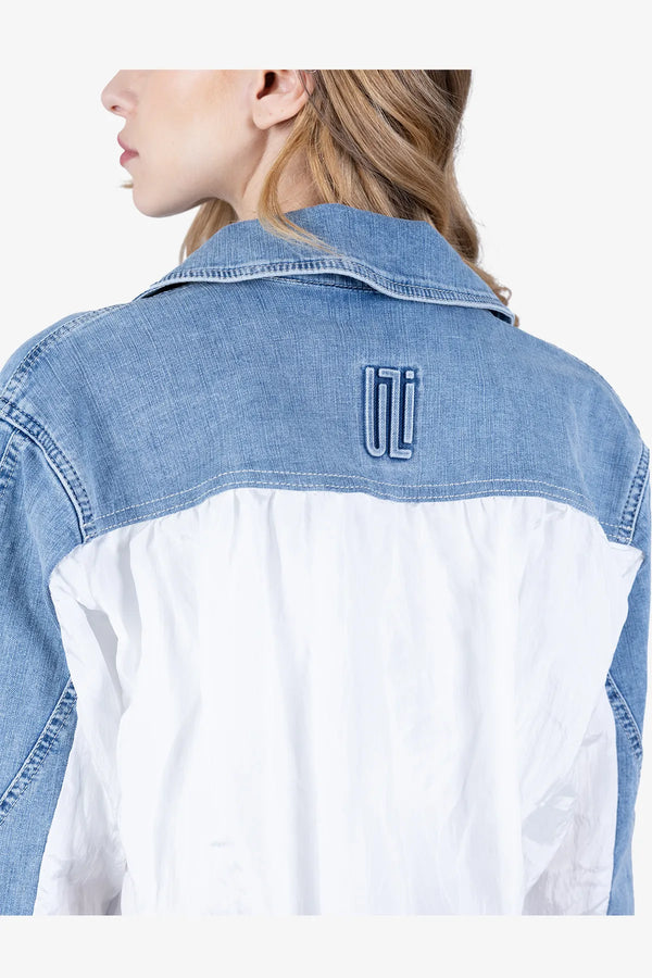 Patch-Jacke mit modernem Denim-Mix 07