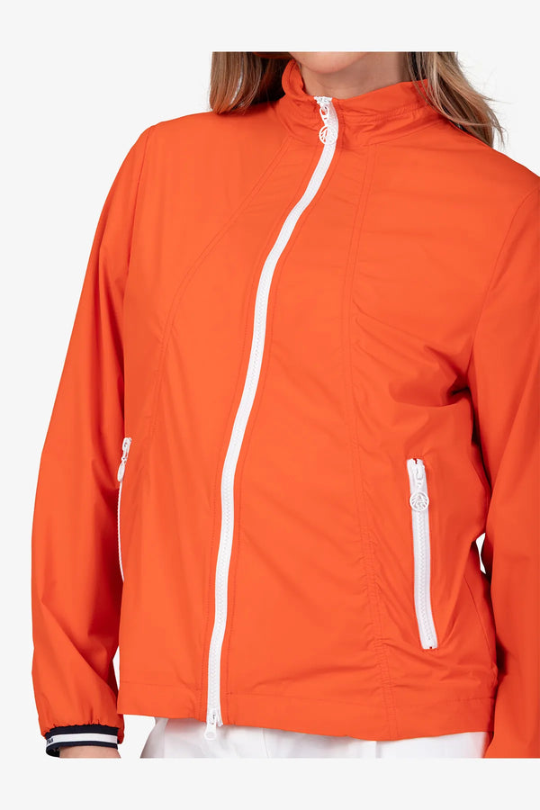 Jacke aus supersoftem Nylon 06