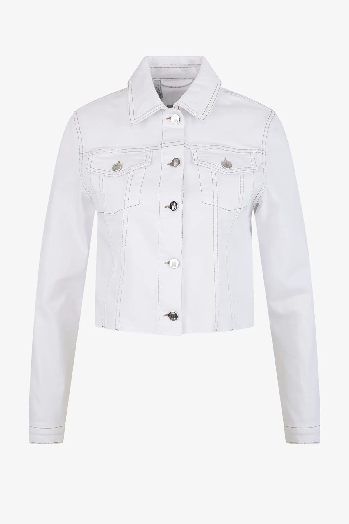 Sommerliche Baumwoll-Denim-Jacke 01