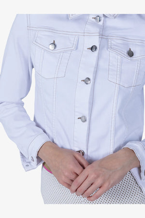 Sommerliche Baumwoll-Denim-Jacke 07