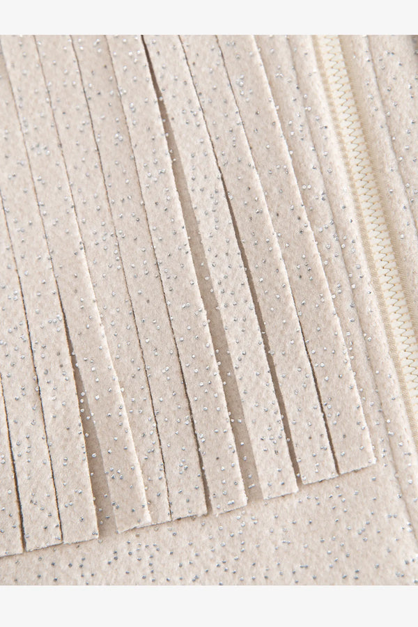 Wolljacke mit Fransen-Detail 06