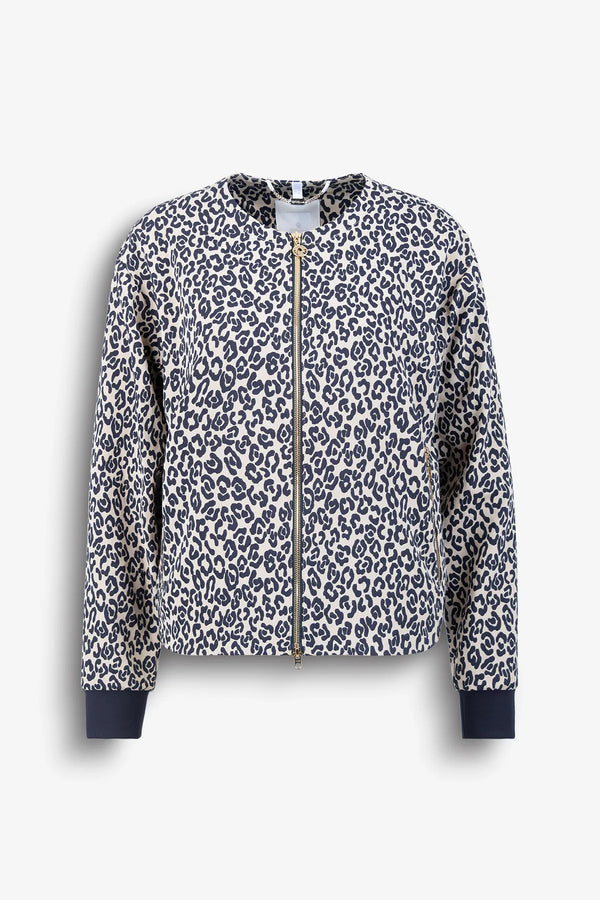 Leo-Sweatjacke mit weicher Viskose 01
