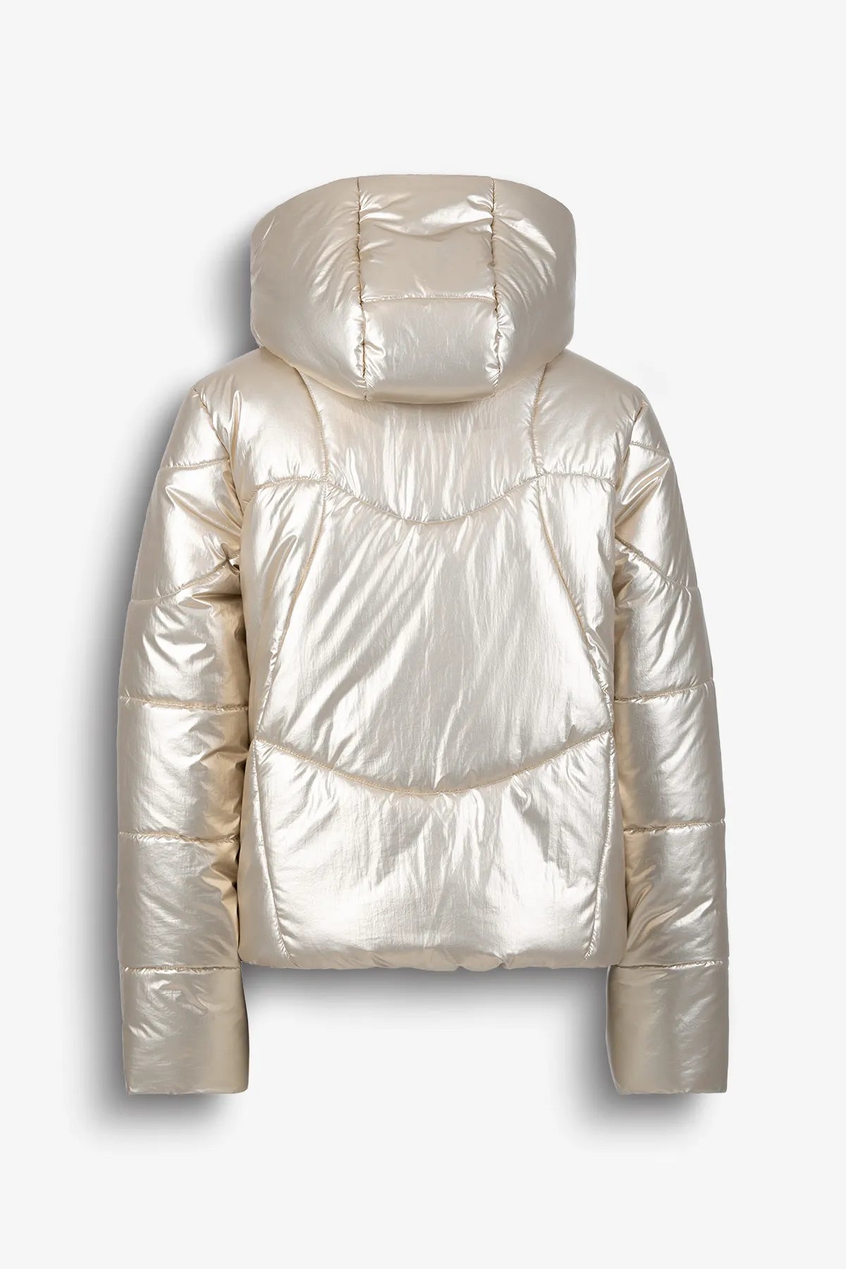 Outdoorjacke mit Metallic-Details 02