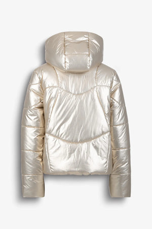 Outdoorjacke mit Metallic-Details 02