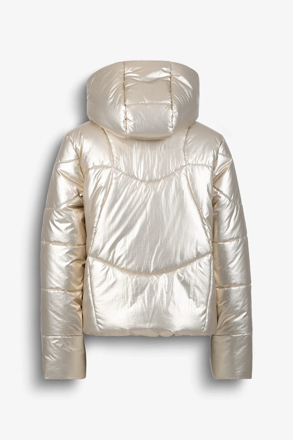 Outdoorjacke mit Metallic-Details 02