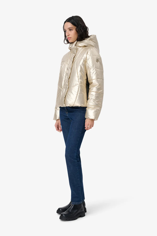 Outdoorjacke mit Metallic-Details 04