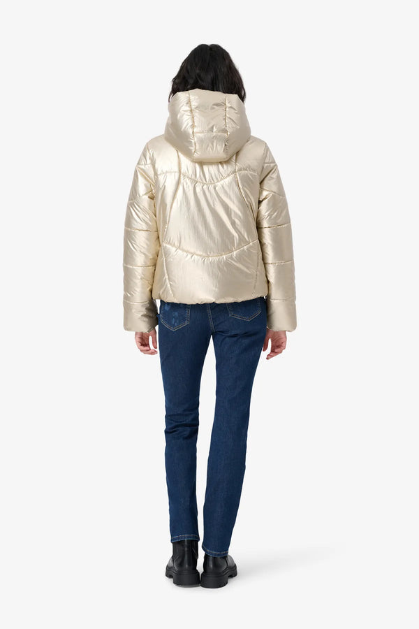 Outdoorjacke mit Metallic-Details 05